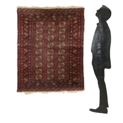 di mano in mano, tappeto Bukhara, tappeto turkmenistan, tappeto anni 50, anni 50, tappeto turkmeno, tappeto antico, tappeto antiquariato