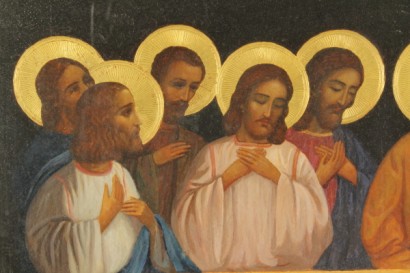 arte del novecento, arte del 900, Gregory Pavlovich Maltzeff, dipinti di Gregory Pavlovich Maltzeff, ultima cena