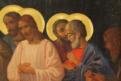 arte del novecento, arte del 900, Gregory Pavlovich Maltzeff, dipinti di Gregory Pavlovich Maltzeff, ultima cena
