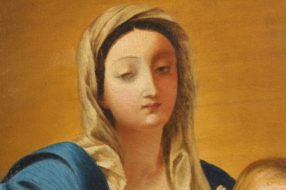 arte 800, arte ottocento, madonna con bambino, maria, gesu, maria e gesu, quadro religioso, dipinto religioso, dipinti religiosi del 800, dipinti religiosi ottocenteschi, madonne ottocentesche