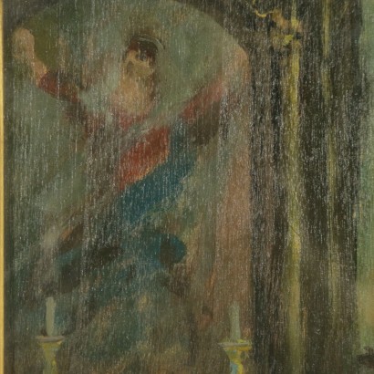 Genre scene of Giuseppe Solenghi