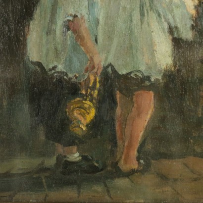 Genre scene of Giuseppe Solenghi