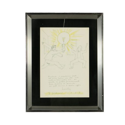 Disegno di Giuseppe Novello