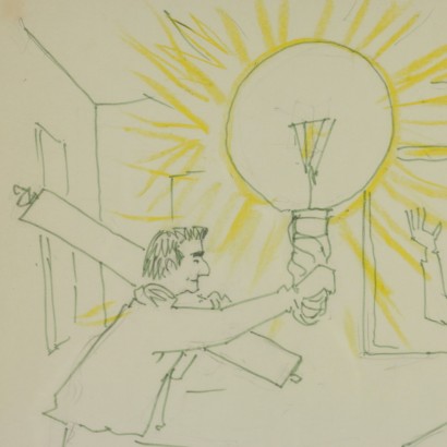 Disegno di Giuseppe Novello