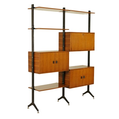 {* $ 0 $ *}, 50s-60s bookcase, 50s bookcase, 60s bookcase, 50s, 60s, vintage bookcase, modern bookcase, bookcase with storage, vintage cabinet, vintage storage cabinet
