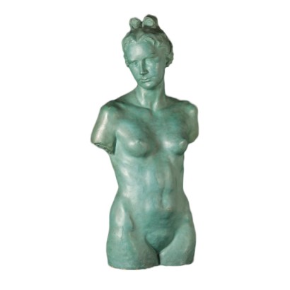 {* $ 0 $ *}, busto de mujer, busto de mujer grande, busto de mujer 900, busto de mujer de terracota, busto de tamaño natural, busto de mujer de tamaño natural, busto de 800, busto de finales del siglo XIX, busto de terracota teñida, terracota teñida, mujer desnuda