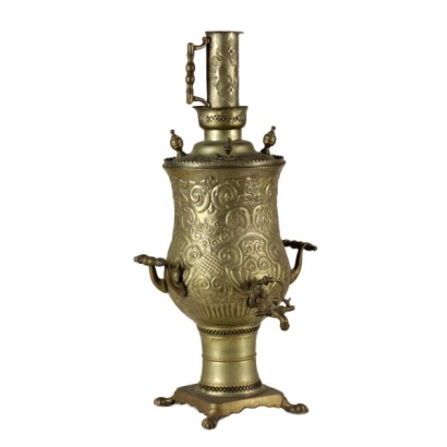 {* $ 0 $ *}, samovar, samovar 900, samovar marocain, samovar maroc, samovar en laiton, samovar décoré, décorations en relief