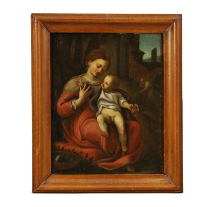 Virgen de la cesta de Correggio