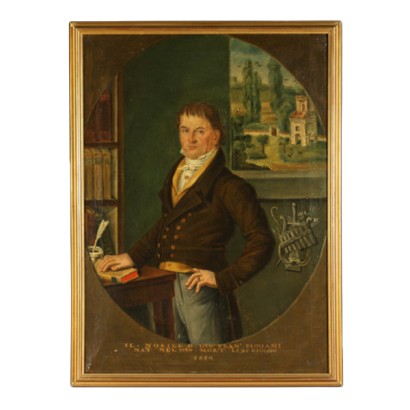 Portrait de la noble Piovani