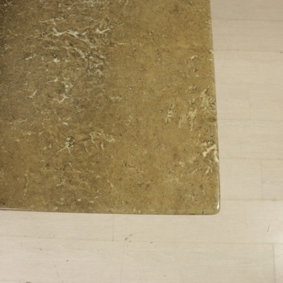 di mano in mano, tavolo Afra e Tobia Scarpa, tavolo scarpa, produzione b&b, Afra e Tobia Scarpa, Afra e Tobia Scarpa b&b, tavolo di b&b, tavolo anni 70, tavolo piediferro, piediferro scarpa, scarpa per b&b, tavolo di design, tavolo piano in marmo, piano in marmo