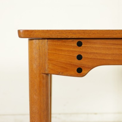 di mano in mano, tavolo nordico, tavolo nord europa, tavolo anni 60, anni 60, arredamento anni 60, tavolo allungabile, tavolo vintage, tavolo di modernariato, vintage nordico, tavolo in teak