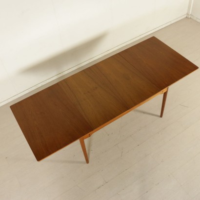 di mano in mano, tavolo nordico, tavolo nord europa, tavolo anni 60, anni 60, arredamento anni 60, tavolo allungabile, tavolo vintage, tavolo di modernariato, vintage nordico, tavolo in teak