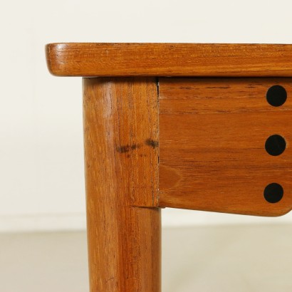 di mano in mano, tavolo nordico, tavolo nord europa, tavolo anni 60, anni 60, arredamento anni 60, tavolo allungabile, tavolo vintage, tavolo di modernariato, vintage nordico, tavolo in teak