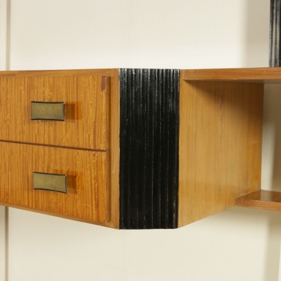 {* $ 0 $ *}, toilette années 50-60, toilette années 50, toilette années 60, toilette miroir, toilette miroir années 60, toilette miroir années 50, toilette décorée, dessus en verre, toilette dessus en verre
