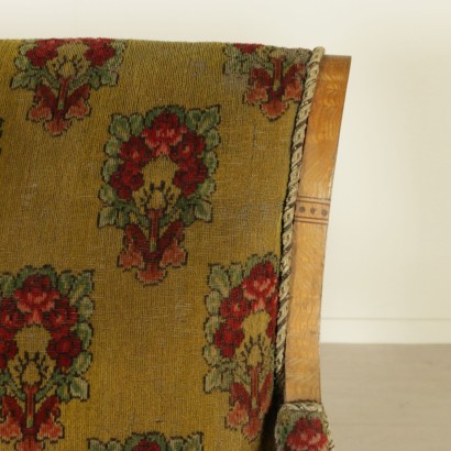 Pair of Inlaid Biedermeier Armchairs Austria 19th Century