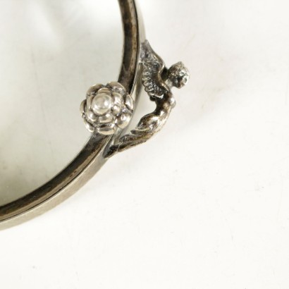 di mano in mano, lente di ingrandimento in argento, lente di ingrandimento, lente di ingrandimento antica, lente di ingrandimento antiquariato, lente antica, lente antiquariato, lente 900, lente di ingrandimento 900