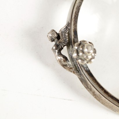 di mano in mano, lente di ingrandimento in argento, lente di ingrandimento, lente di ingrandimento antica, lente di ingrandimento antiquariato, lente antica, lente antiquariato, lente 900, lente di ingrandimento 900