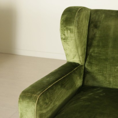 {* $ 0 $ *}, sofá de los años 40 y 50, sofá de los 40, sofá de los 50, 40 y 50, sofá vintage, sofá moderno, vintage de los 40, vintage de los 50