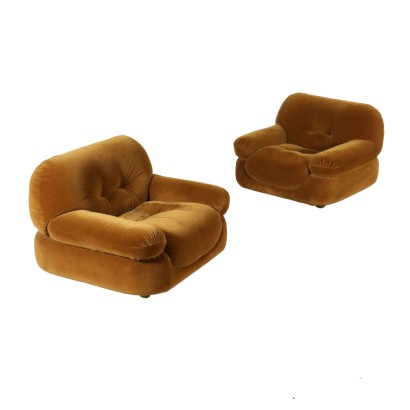 {* $ 0 $ *}, sillones de los años 70, sillones vintage, sillones de antigüedades modernas, estilo vintage italiano, antigüedades italianas modernas, vintage de los 70, antigüedades modernas de los 70