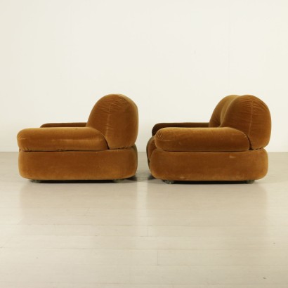 {* $ 0 $ *}, sillones de los años 70, sillones vintage, sillones de antigüedades modernas, vintage italiano, antigüedades italianas modernas, vintage de los 70, antigüedades modernas de los 70