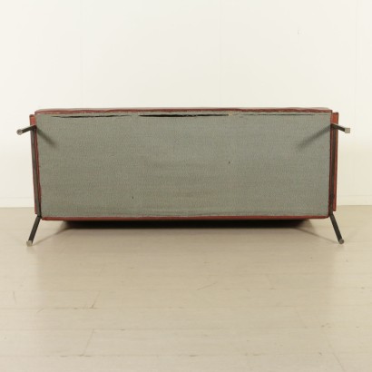 di mano in mano, sofá de los años 60, sofá vintage, sofá de los años 60, sofá de polipiel, años 60, vintage italiano, asientos vintage