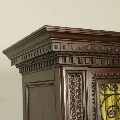 di mano in mano, stipo in stile neorinascimento, stipo antico, stipo antiquariato, stipo di antiquariato, stipo intagliato, stipo 900, stipo metà 900, stipo in noce