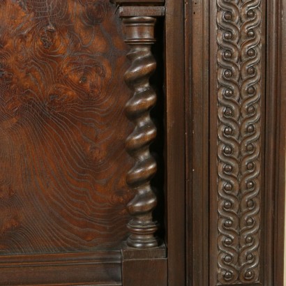 di mano in mano, stipo in stile neorinascimento, stipo antico, stipo antiquariato, stipo di antiquariato, stipo intagliato, stipo 900, stipo metà 900, stipo in noce