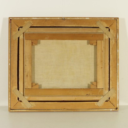 Pastorella con gregge di Giovanni Milone - telaio