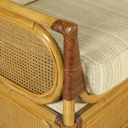 Poltrone in bambù - particolare