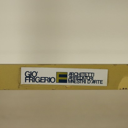 di mano in mano, letto frigerio, design frigerio, letto in ottone, letto di modernariato, letto modernariato, letto anni 60, struttura letto matrimoniale, letto matrimoniale di modernariato, letto vintage anni 60, letto modernariato anni 60