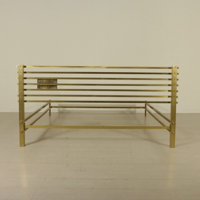 di mano in mano, letto frigerio, design frigerio, letto in ottone, letto di modernariato, letto modernariato, letto anni 60, struttura letto matrimoniale, letto matrimoniale di modernariato, letto vintage anni 60, letto modernariato anni 60