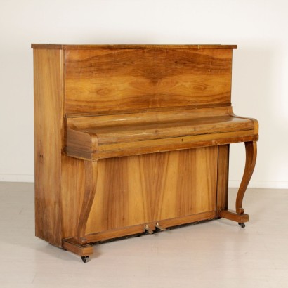 pianoforte verticale, pianoforte antico, pianoforte antiquariato, pianoforte di antiquariato, pianoforte Grotrian-Steinweg, Grotrian-Steinweg, produzione Grotrian-Steinweg, pianoforte 900, pianoforte del 900