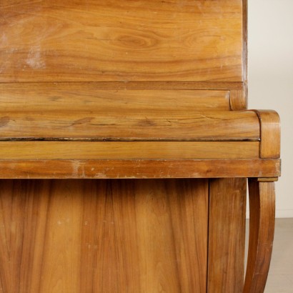 pianoforte verticale, pianoforte antico, pianoforte antiquariato, pianoforte di antiquariato, pianoforte Grotrian-Steinweg, Grotrian-Steinweg, produzione Grotrian-Steinweg, pianoforte 900, pianoforte del 900