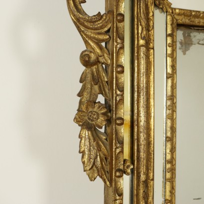 di mano in mano, specchiera in stile, specchiera antica, specchiera di antiquariato, specchiera 900, specchiera inizio 900, specchiera in legno, specchiera dorata, specchiera in legno dorato