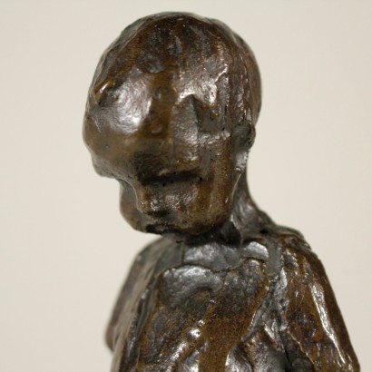 Scultura in bronzo, Lina Arpesani-particolare