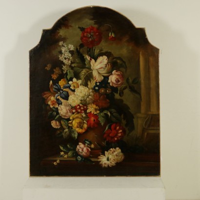 Coppia di nature morte floreali
