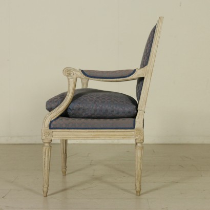 Gruppo di poltrone Neoclassiche - fianco