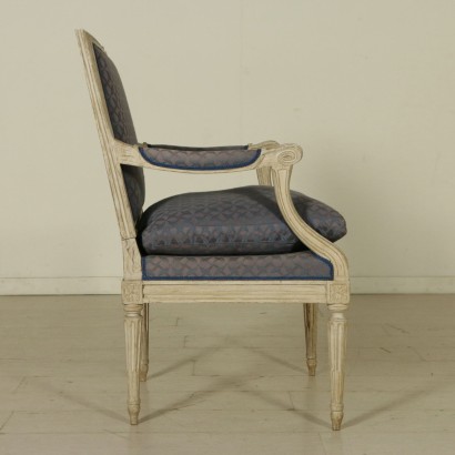 Gruppo di poltrone Neoclassiche - fianco