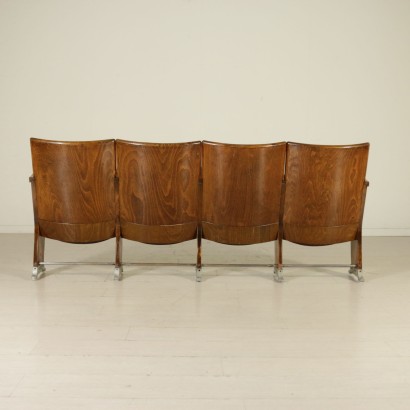 {* $ 0 $ *}, Kinostühle, Kinositze, Reihe von Sesseln, Stuhlreihe, 1960er Jahre Kino, Kino Sessel, Reihe von Vintage - Stühle, Reihe der modernen antiken Stühlen, Kinostühle, Kino Sessel, Reihe von Vintage - Sessel, Reihe moderner Sessel, Klappsitz, Stühle mit Klappsitz, Klappstuhl