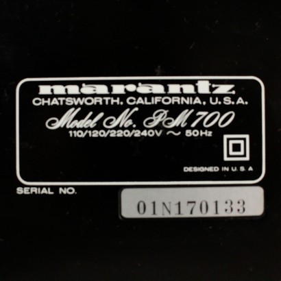 Amplificatore Marantz Serie Oro-particolare