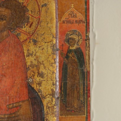 Icona, Madonna Odighitria-particolare