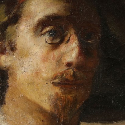 Ritratto di cavaliere-particolare