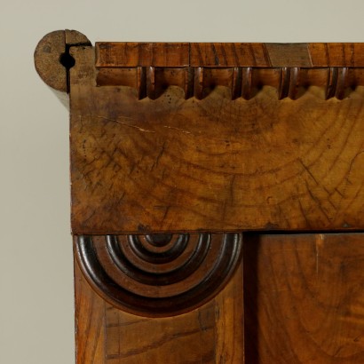 Armadio Biedermeier-particolare