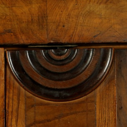 Armadio Biedermeier-particolare