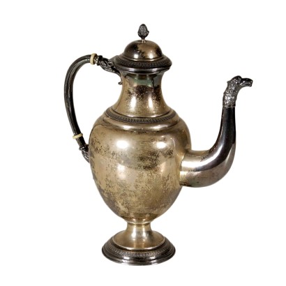 Caffettiera in argento
