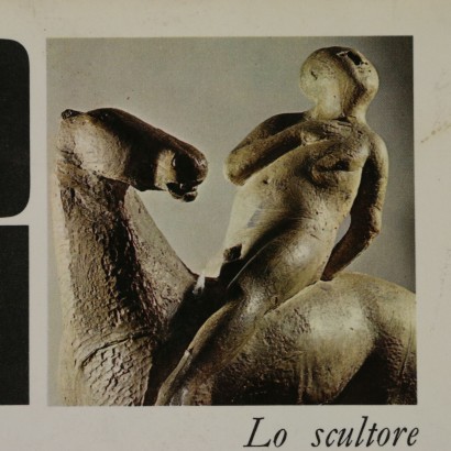 Book autographed by Marino Marini-particular