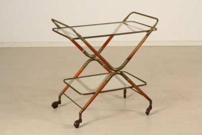 modernariato, complementi, carrello di servizio, carrello anni 40, carrello anni 50, carrello anni 40/50, carrello, carrellino