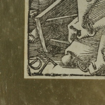 Xilografia di Albrecht Durer-particolare