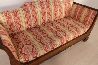 Divano stile Luigi Filippo