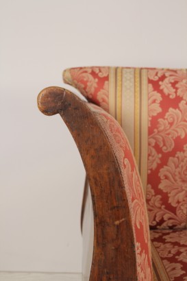 Divano stile Luigi Filippo